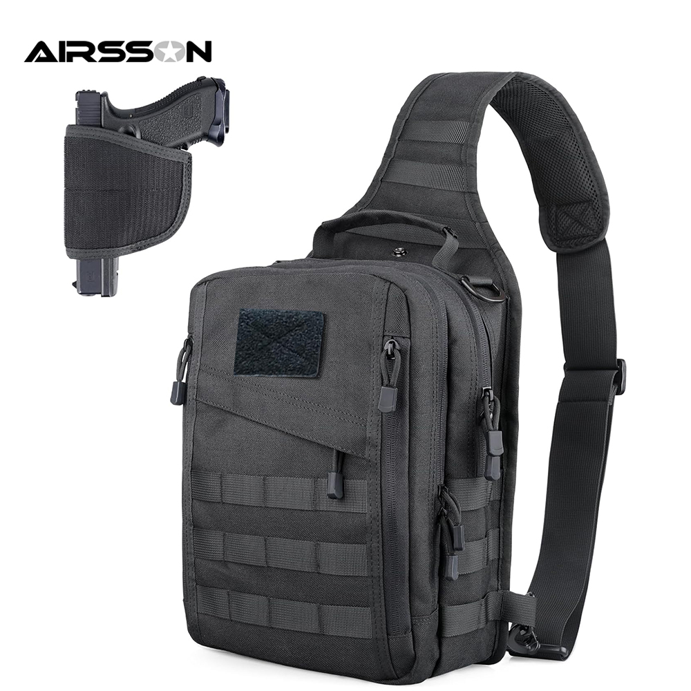 Edc Concealed Carry Sling Bag - Тактический рюкзак на слинге, кобура для