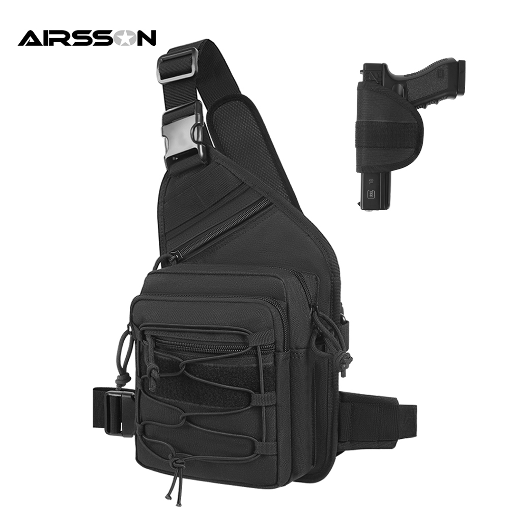 Edc Concealed Carry Sling Bag - Уличная кобура для пистолета, сумка для